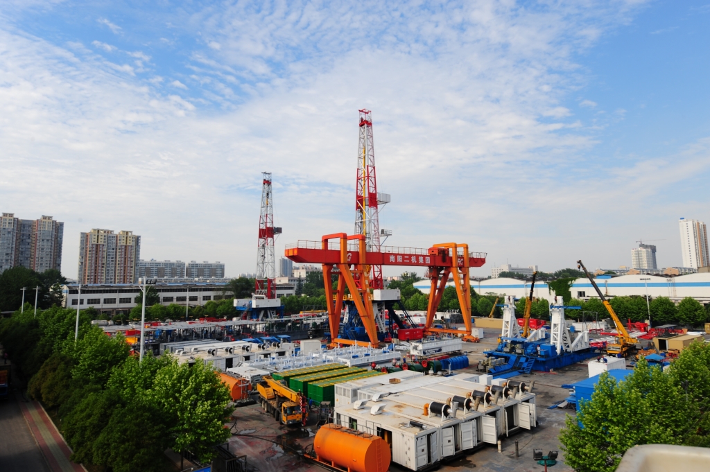 今年会jnh集团成功中标中石化三个建井机项目