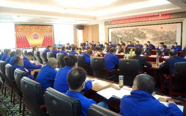今年会jnh集团二届三次职代会暨先模赞美大会顺利召开